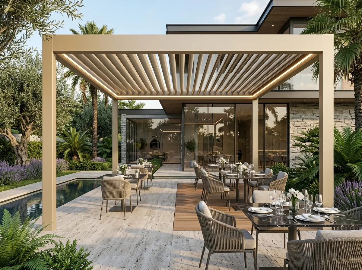 Bioklimatik Pergola — Seyrek
