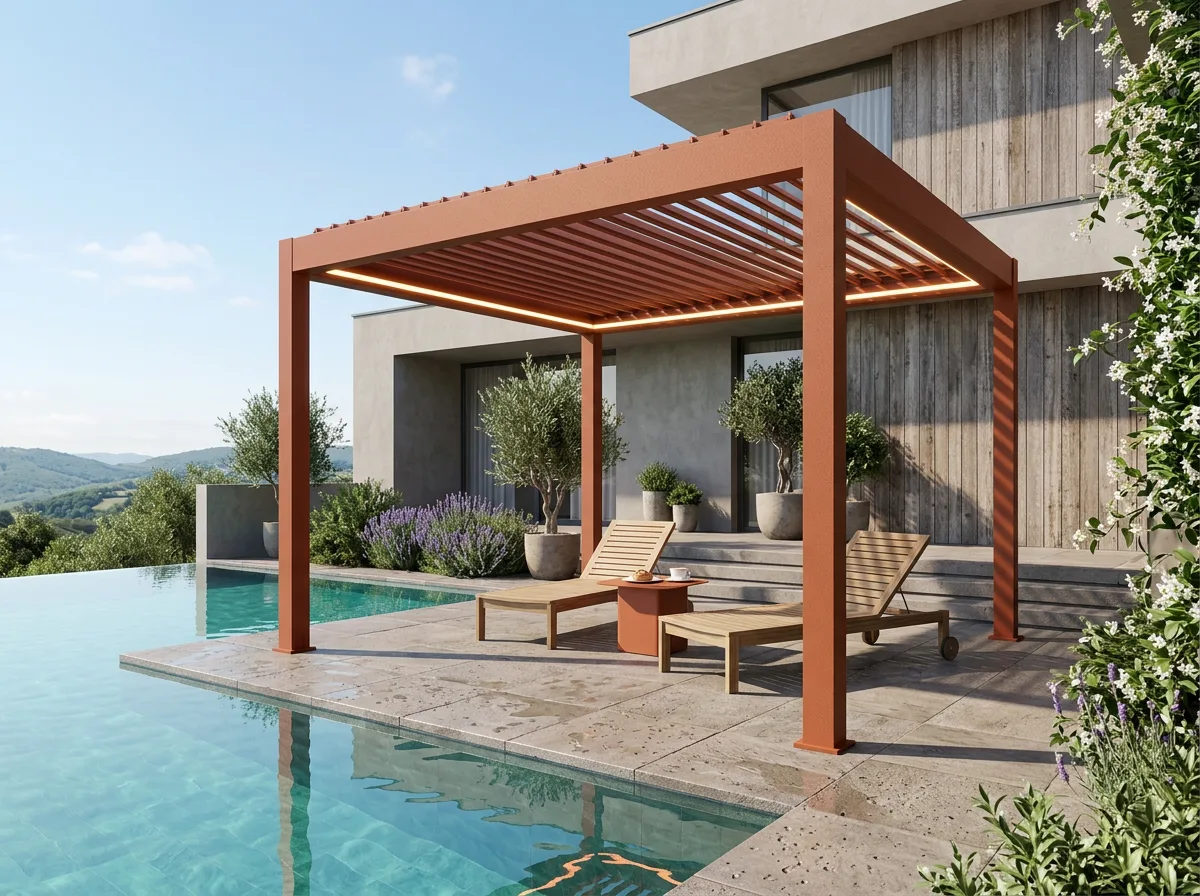 Seyrek Villa Bahçe Bioklimatik Pergola — Seyrek, Menemen