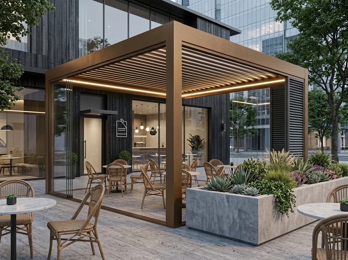 Seyrek Rollingroof Pergola detay 1