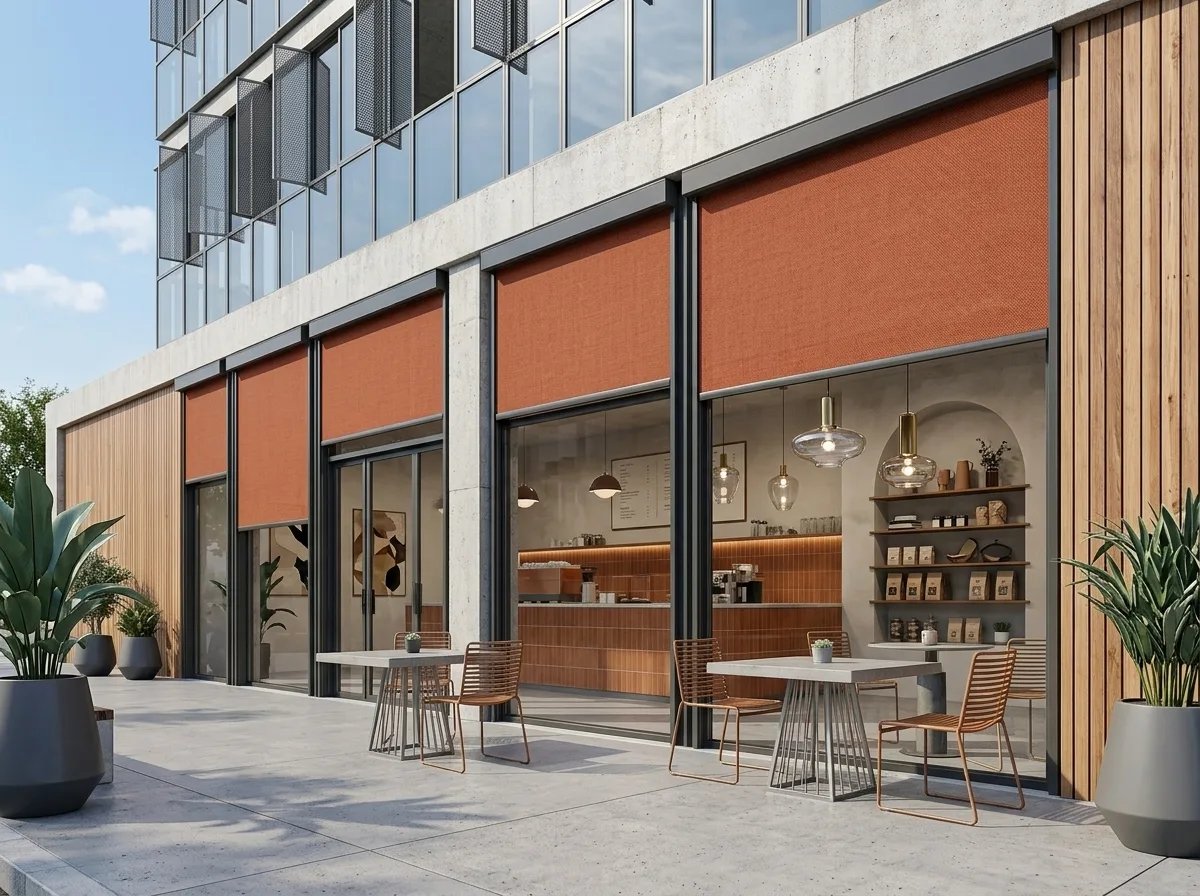 Seyrek Cafe Zip Perde Uygulaması — Seyrek, Menemen